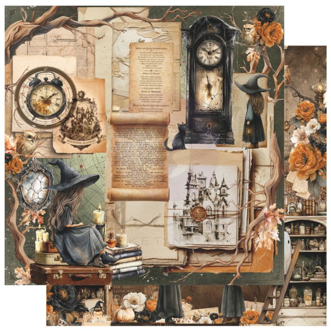 Papier scrapbooking Made of Magic 30,5x30,5 cm Prima Marketing - planche 6