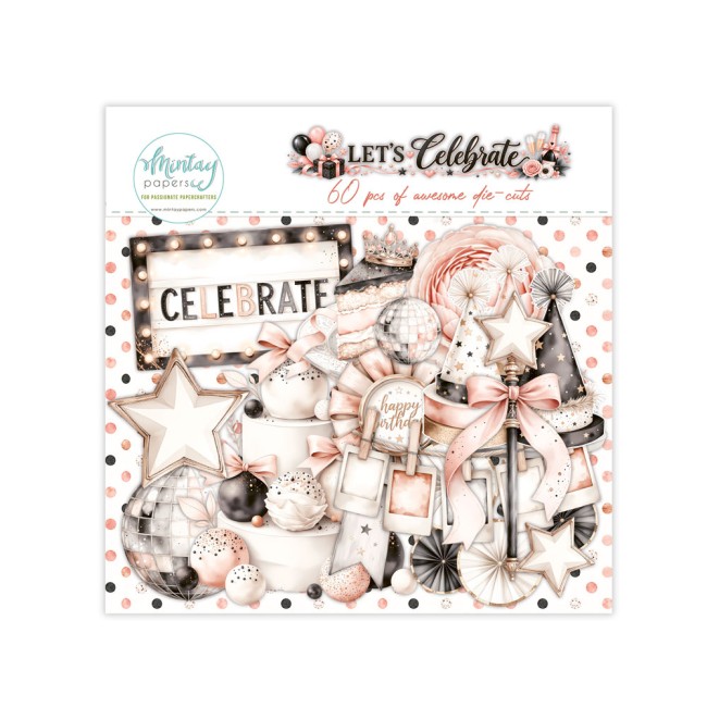 Mintay Papers Let's Celebrate die-cuts MT-LCB-LSC vue 1