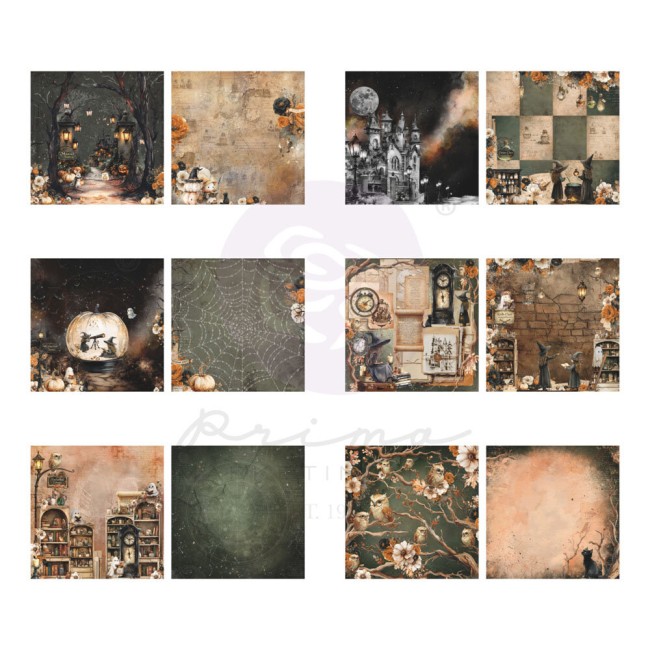 Papier scrapbooking Made of Magic 30,5x30,5 cm Prima Marketing - planche 9