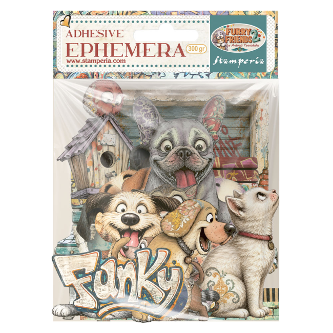 Ephemera - Furry Friends 2 Stamperia