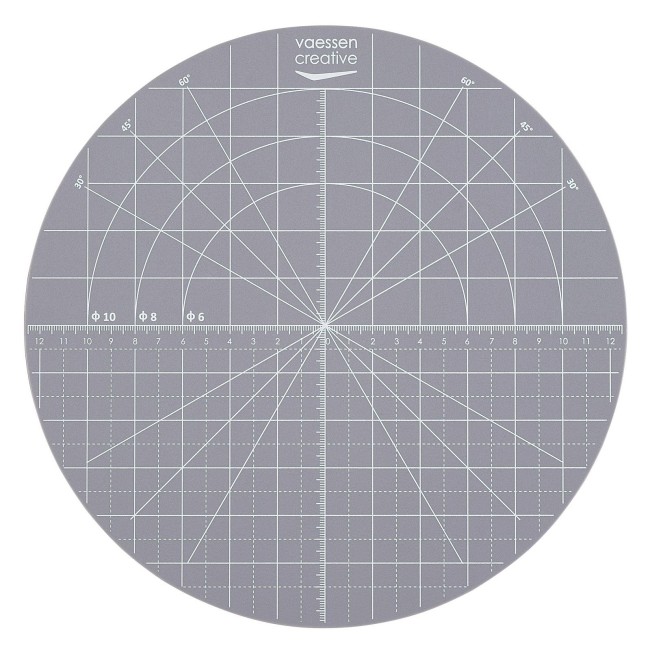 Vaessen Creative • Tapis de Découpe Rond 25,3cm