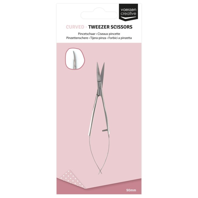 Vaessen Creative Ciseaux Pincette Courbes 26774-01 vue 3