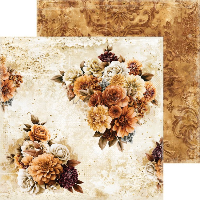 Papier scrapbooking Shades of Nature 20,3x20,3 cm assortiment Craft o Clock - planche 2