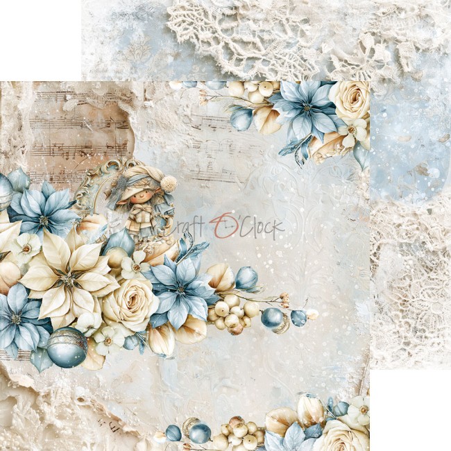 Papier scrapbooking Snow Games 20,3x20,3 cm Craft o Clock - planche 4
