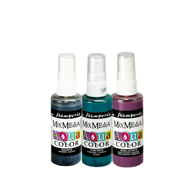 Selection 3 Aquacolor Furry Friends 2 Stamperia