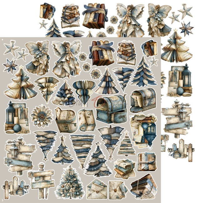 Découpes scrapbooking Snow Games Mix Craft o Clock - planche 4