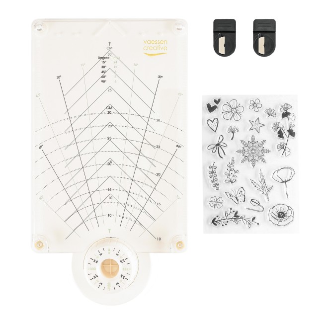 Vaessen Creative Stamp Easy Spinner Plateforme de Tamponnage 2137-116 vue 1
