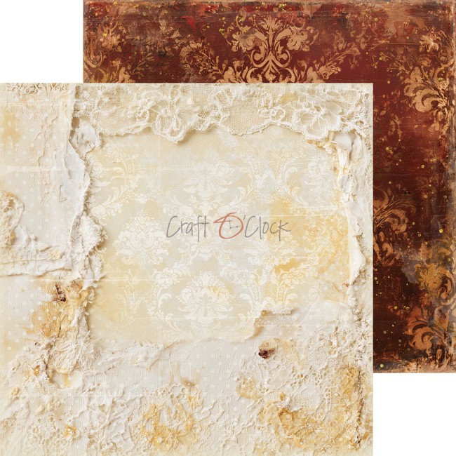 Papier scrapbooking Shades of Nature 20,3x20,3 cm basiques Craft o Clock - planche 3