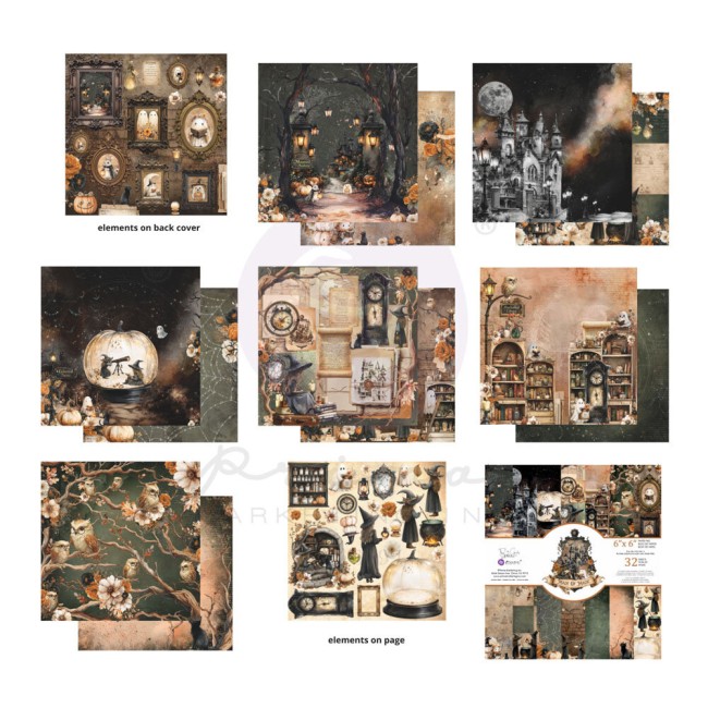 Papier scrapbooking Made of Magic 15,2x15,2 cm Prima Marketing - planche 1