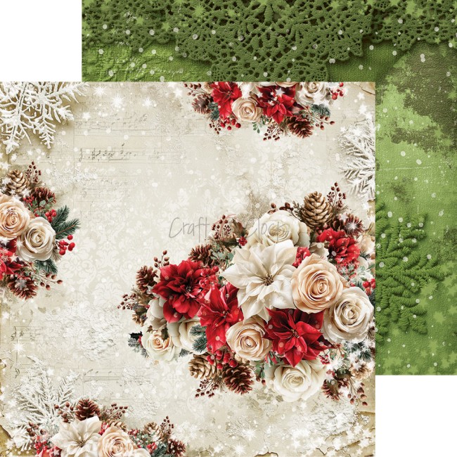 Papier scrapbooking Spirit of Christmas 15,2x15,2 cm Craft o Clock - planche 5