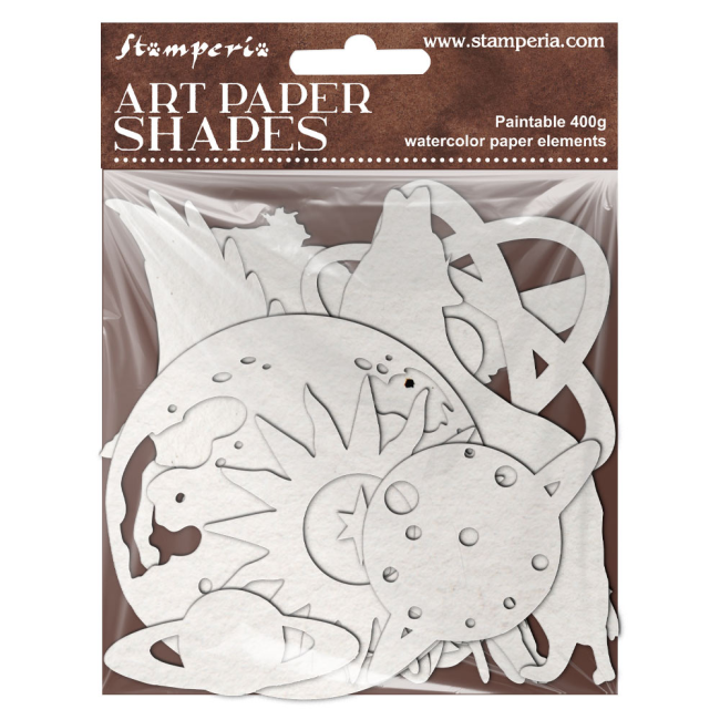 Art Paper Shapes laser cut - Cosmos Stamperia