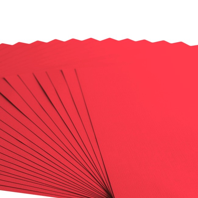 Gros plan sur le grain toilé du cardstock Florence 30x30 Kiss 028