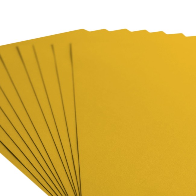 Éventail de feuilles de cardstock lisse Florence A4 Bee 009