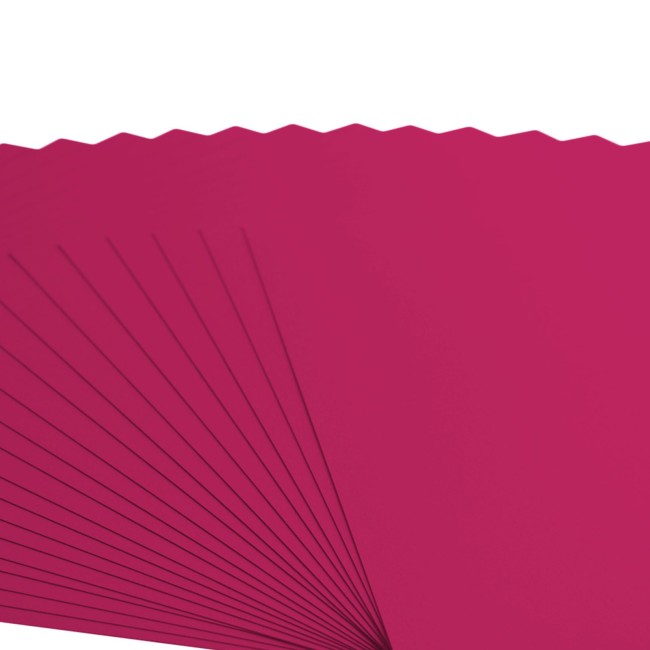 Éventail de feuilles de cardstock lisse Florence 30x30 Blackberry 025