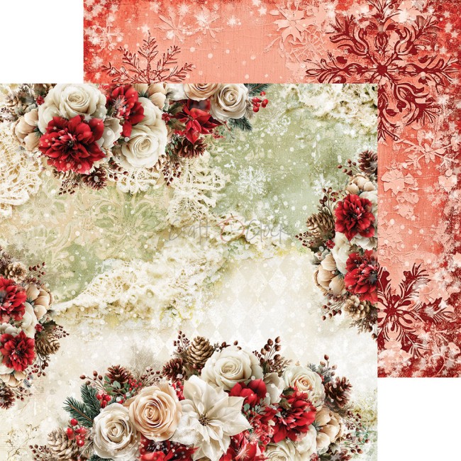 Papier scrapbooking Spirit of Christmas 20,3x20,3 cm Craft o Clock - planche 4