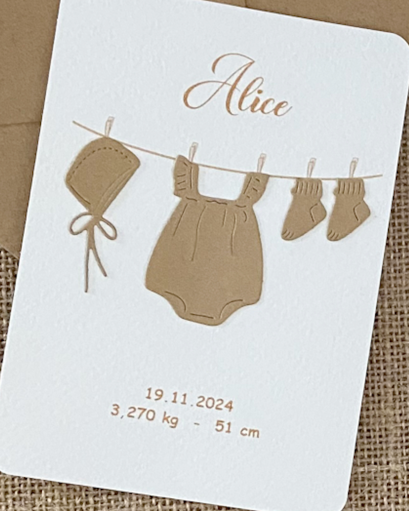 Faire-part de naissance
