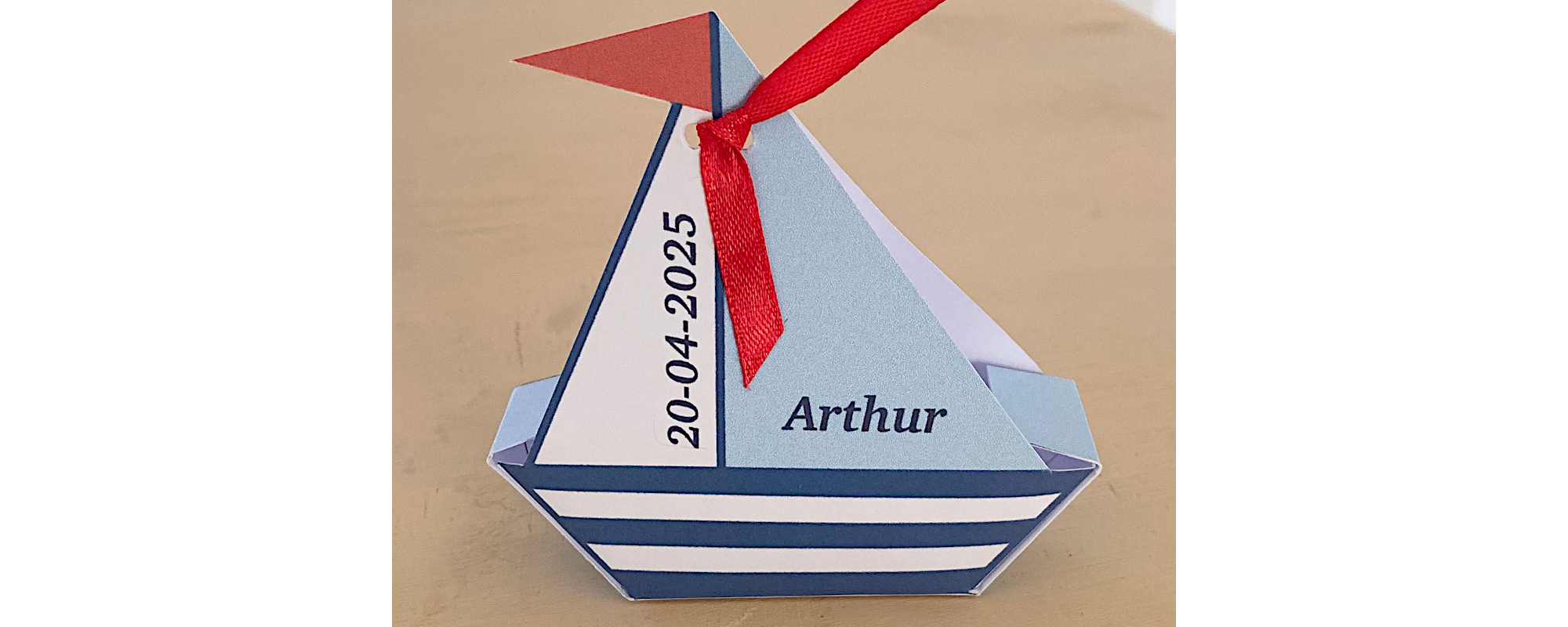 Boîte à dragées - Petit bateau