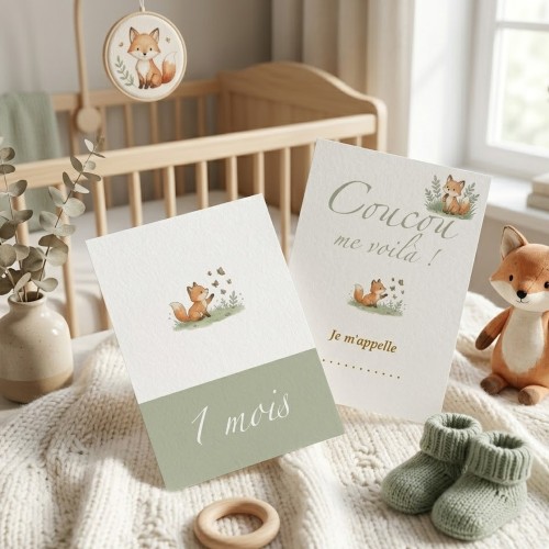 https://mlleframboisine.fr/2234341-Cartes-Etapes-bebe-Souvenir-photo-1ere-annee-ou-1ere-fois-de-bebe-Motif-petits-renards