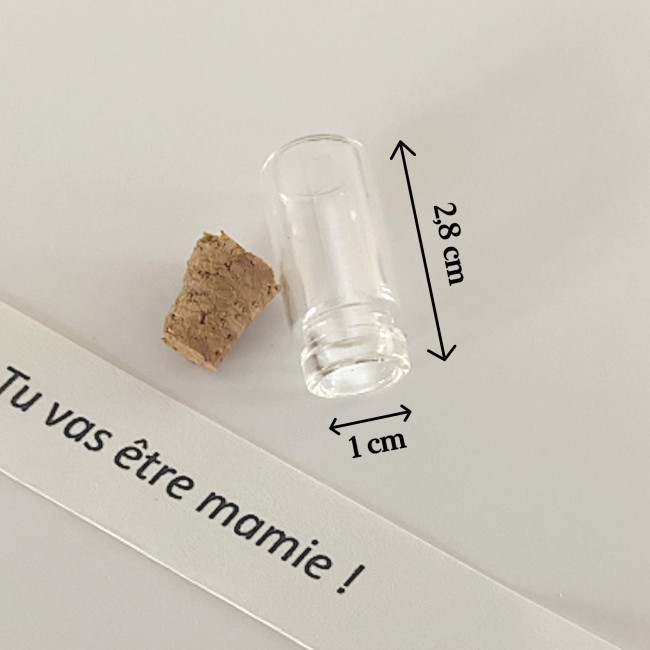 Carte message surprise personnalisé - Annonce Grossesse Originale – Carte Fiole Message - eph Carte message surprise personnalisé - Annonce Grossesse Originale – Carte Fiole Message - eph