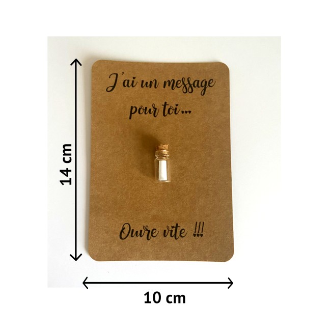 Carte message surprise personnalisé - Annonce Grossesse Originale – Carte Fiole Message - epg Carte message surprise personnalisé - Annonce Grossesse Originale – Carte Fiole Message - epg