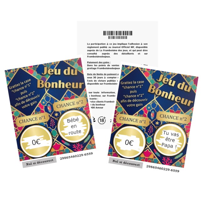 Ticket de jeu à gratter Annonce grossesse personnalisée - Demande de parrain marraine _EP3 Ticket de jeu à gratter Annonce grossesse personnalisée - Demande de parrain marraine _EP3