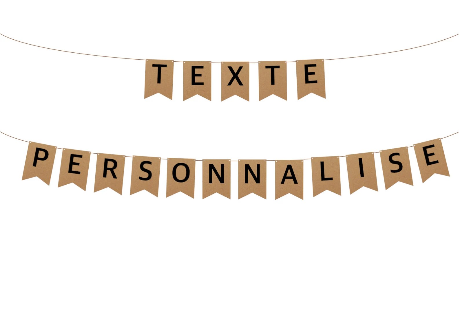 Guirlande Personnalis e Fanion Lettre D coration De Mariage 
