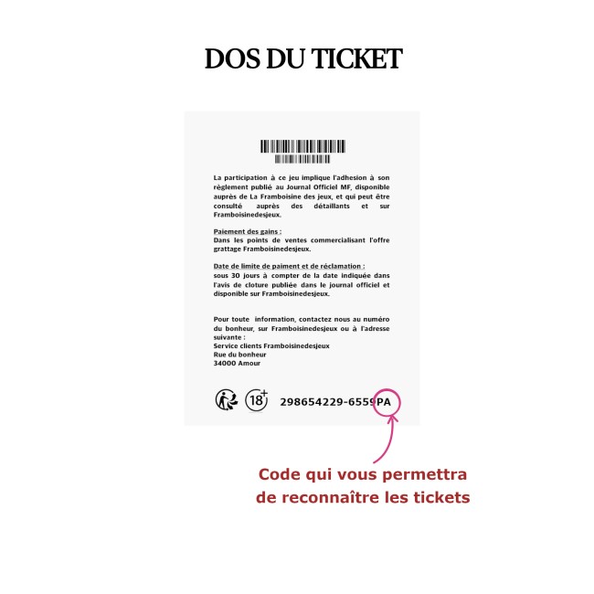 Ticket de jeu à gratter Annonce grossesse personnalisée - Demande de parrain marraine _EP4 Ticket de jeu à gratter Annonce grossesse personnalisée - Demande de parrain marraine _EP4