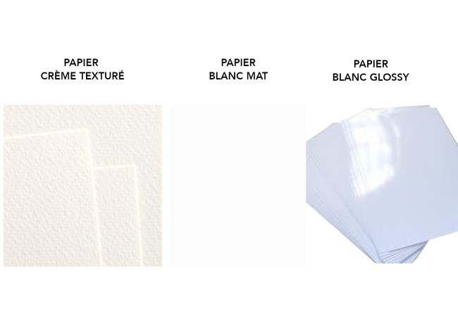 PAPIER TEXTURE GLOSSY