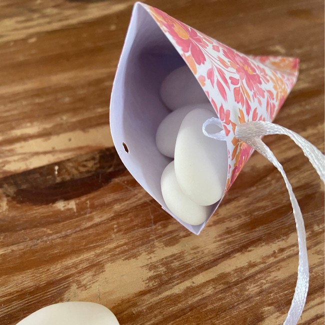 Boîtes à dragées berlingot pour cadeaux de remerciements invités - Mariage tou anniversaire style Botanique Romantique - EPF