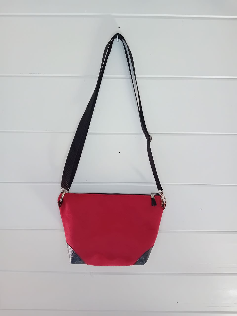 Sac à main pour femme avec fond, fait main, modèle unique en suédine, doublé coton, de fabrication française