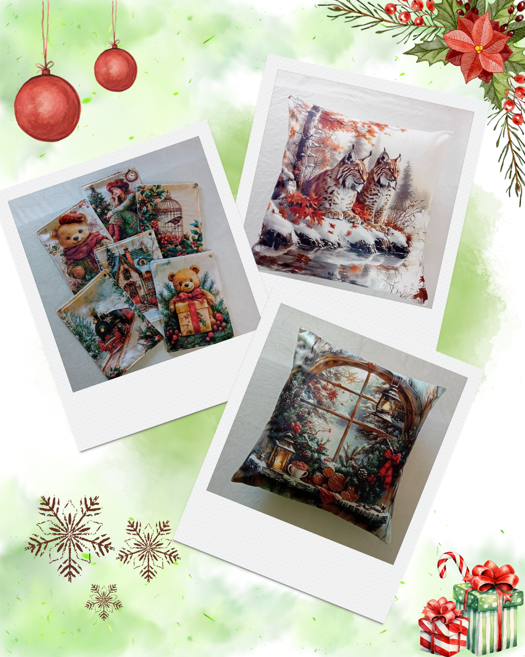 Housse de coussin fait main 45x45 cm, modèle unique et original en velours imprimé et tissu uni, fermeture portefeuille, de fabrication française