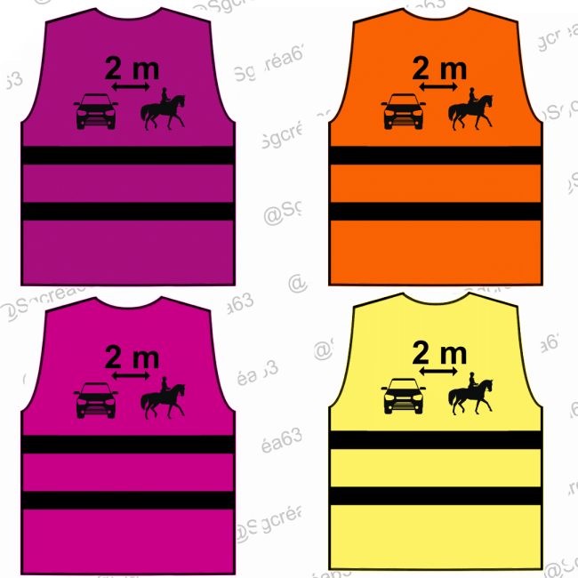 Gilet de sécurité Fluo 