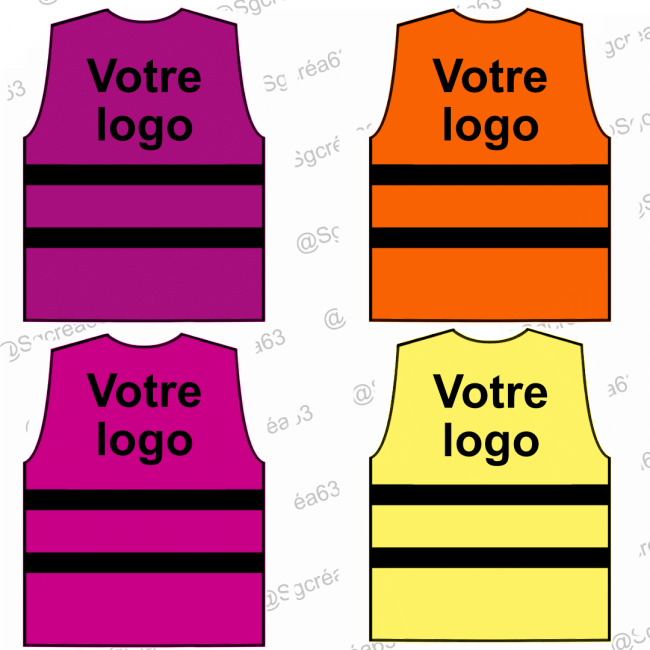 Gilet de sécurité Fluo 