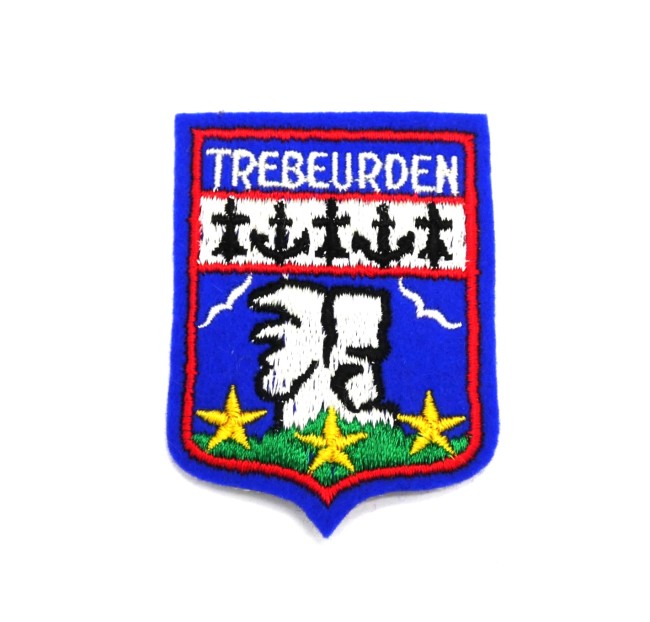 Ecusson brodé ville TREBEURDEN