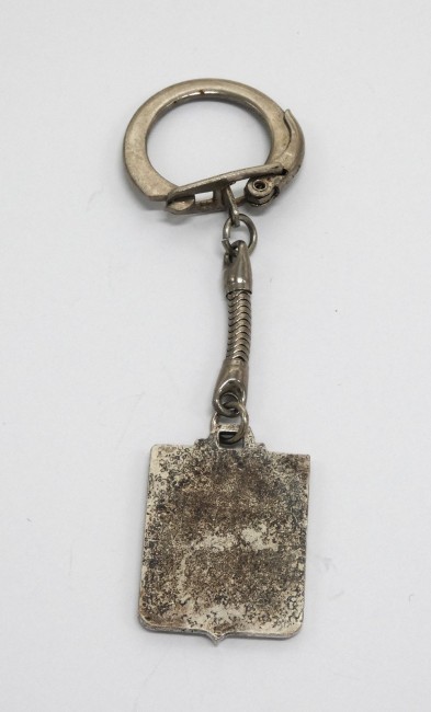 Porte clé ancien métal ville Angouleme 