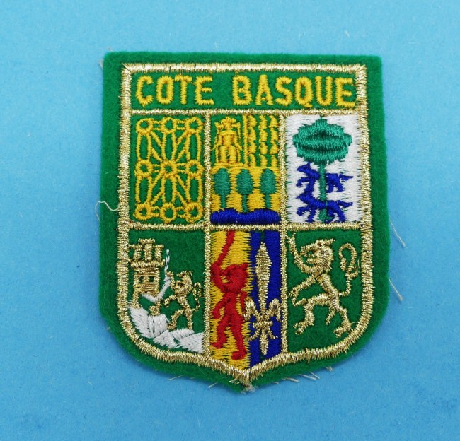 Ecusson brodé COTE BASQUE 