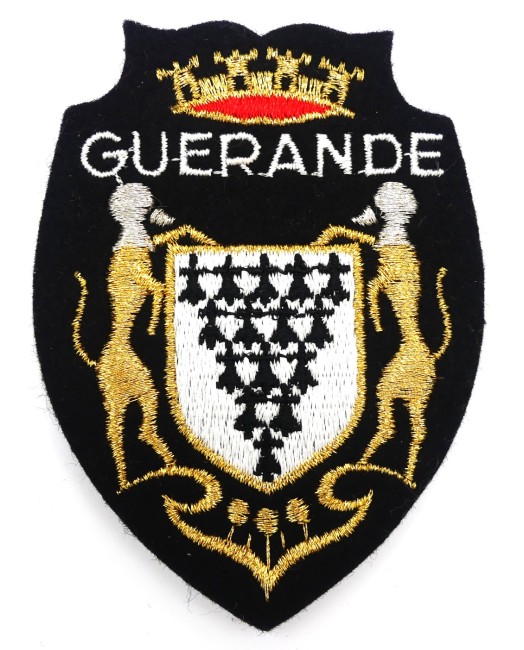 Ecusson brodé ville Guerande 