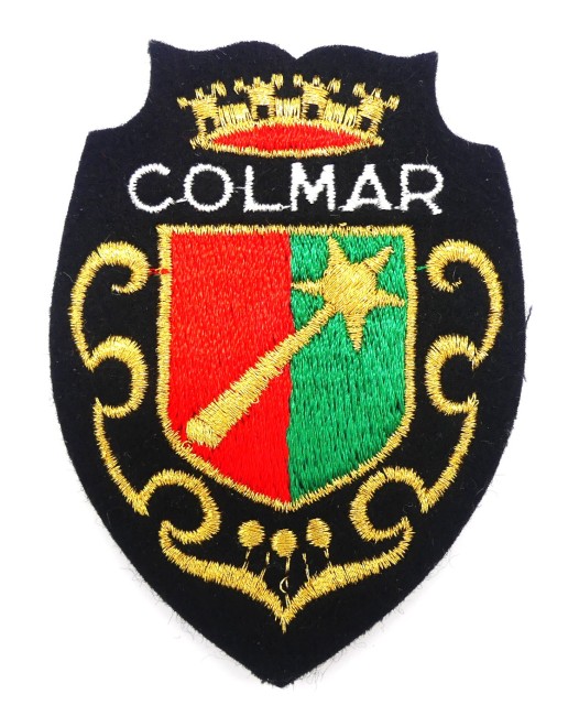 Ecusson collection ville brodé Colmar 