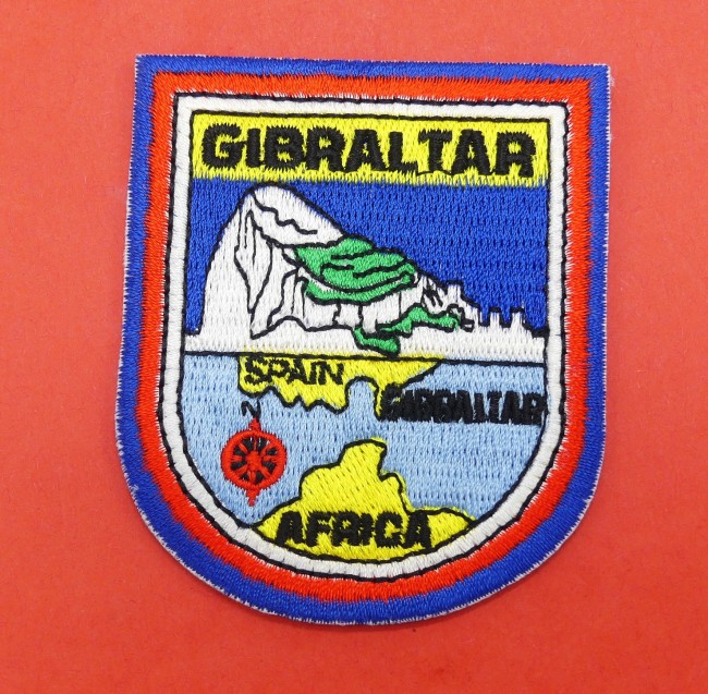 Patch écusson thermocollant Gibraltar 