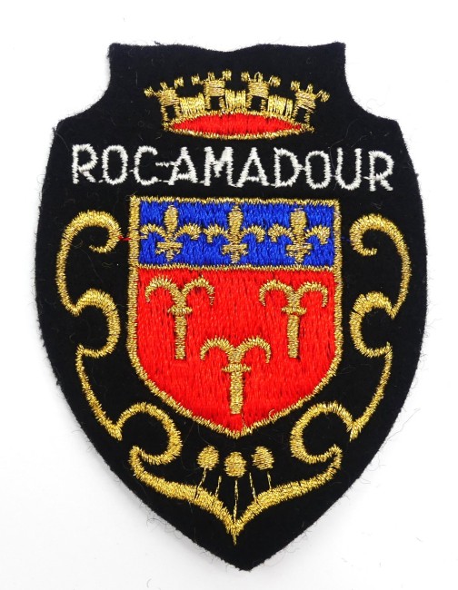 Ecusson meresse ville Rocamadour