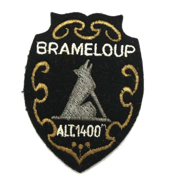 P1110547 Ecusson brodé ville BRAMELOUP 1400 M