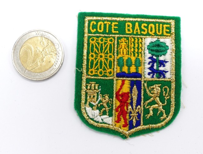 Ecusson brodé COTE BASQUE 