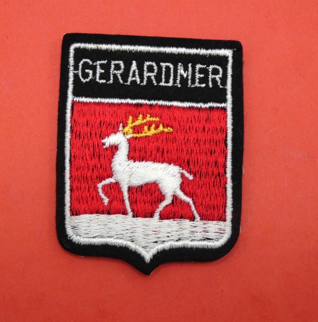 Ecusson brodé ville Gérardmer