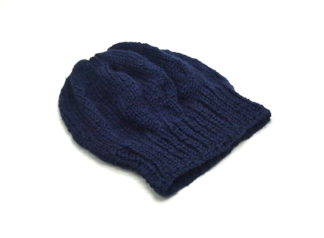  Béret bleu marine Bergère de France Alaska