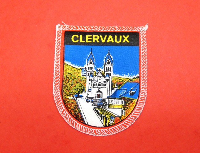 P1110107 Ecusson brodé Ville Clervaux
