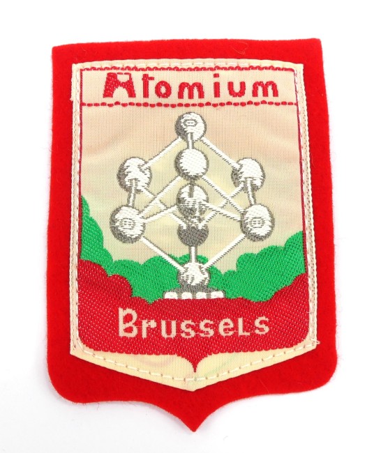 Ecusson brodé Atomium Brussels 