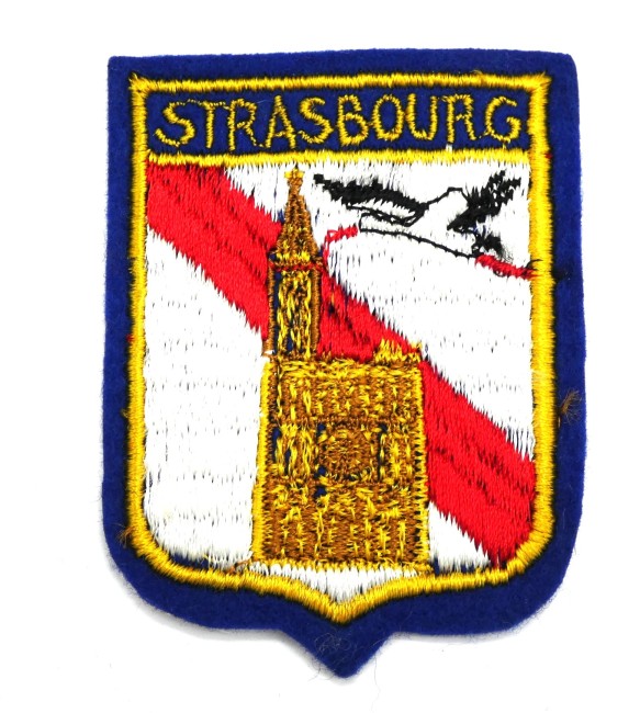 P1070224 Ecusson brodé ville Strasbourg