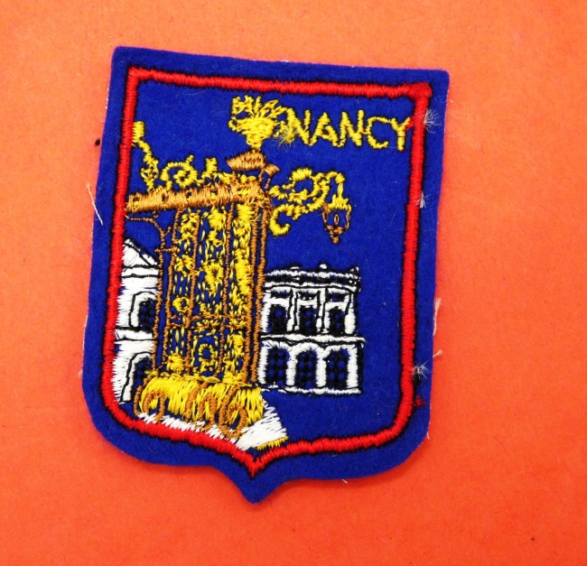 Ecusson brodé ville NANCY