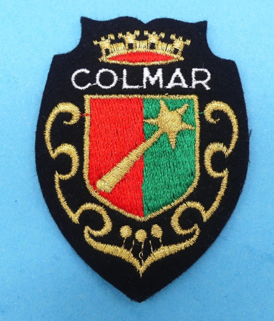 Ecusson collection ville brodé Colmar 
