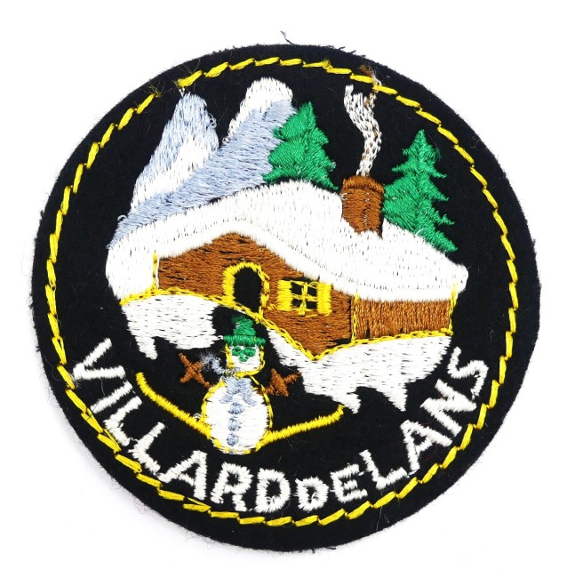 Ecusson brodé ville Villard de Lans